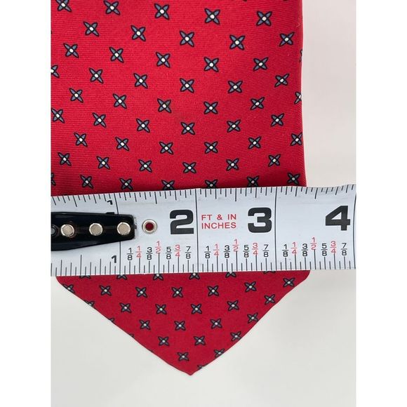 Christian Dior Silk Tie Red - Picture 2 of 7